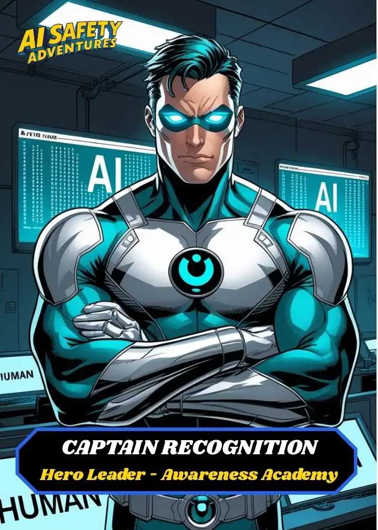 AI Safety Hero card, front